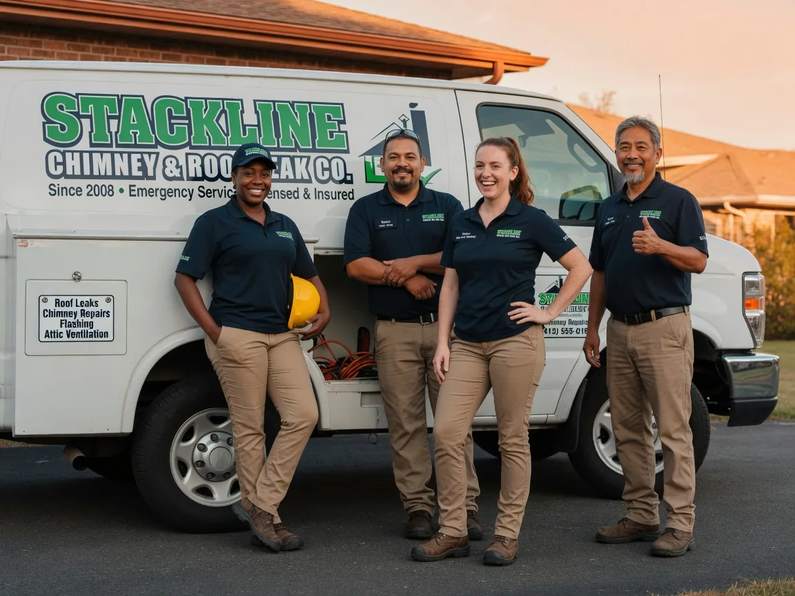 Chimney flashing repair company in Carlotta, CA